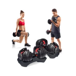 2 Mancuernas Ajustables Power 2,5-24 Kg (Par) Con Base De Almacenamiento -Fitness Tienda 2 mancuernas ajustables power 25 24 kg par con base de almacenamiento 2
