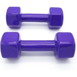 2 Unidades 8 Kg Mancuernas Pesas Hexagonales De Vinilo Fitness Gimnasia Morado -Fitness Tienda 2 unidades 8 kg mancuernas pesas hexagonales de vinilo fitness gimnasia morado 2