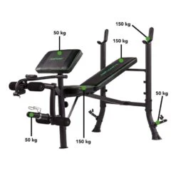 BANCO DE PESAS WB40 COMPACT WIDTH WEIGHT BENCH TUNTURI 10 BANCO DE PESAS WB40 COMPACT WIDTH WEIGHT BENCH TUNTURI -Fitness Tienda banco de pesas wb40 compact width weight bench tunturi 3