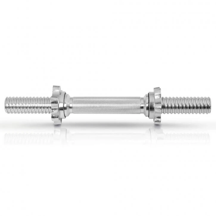 Barra De Mancuernas Gorilla Sports Cromada De 35 Cm Diámetro 30/31mm 4 Barra De Mancuernas Gorilla Sports Cromada De 35 Cm Diámetro 30/31mm - Imagen 2