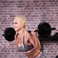 Barra De Pesas Gorilla Sports En Negro De 170cm Diámetro 30/31 Cm -Fitness Tienda barra de pesas gorilla sports en negro de 170cm diametro 3031 cm 1