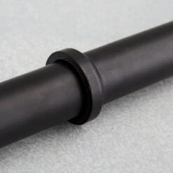 CORENGTH Barra Musculación 130 Cm Negro Hueca -Fitness Tienda barra musculacion 130 cm negro hueca 3