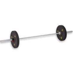 CORENGTH Barra Olimpica 15 Kg Halterofilia Cross Training Musculación Diámetro 50 Mm -Fitness Tienda barra olimpica 15 kg halterofilia cross training musculacion diametro 50 mm 1