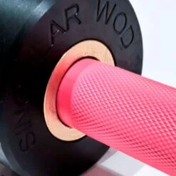 BARRA OLÍMPICA 15 KG PINK LONGITUD 2010 MM -Fitness Tienda barra olimpica 15 kg pink longitud 2010 mm 1