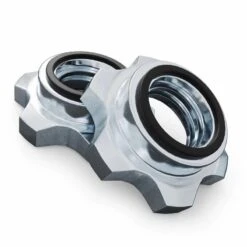 Barra SZ Reforzada Con Cierres De Estrella -Fitness Tienda barra sz reforzada con cierres de estrella 2