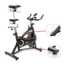 BH Fitness Bicicleta Ciclismo Indoor - Cardio - Khronos Basic II Negra -Fitness Tienda bicicleta ciclismo indoor cardio khronos basic ii negra 2