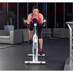 Bicicleta Ciclismo Indoor - Cardio - Velopro GS Blanca -Fitness Tienda bicicleta ciclismo indoor cardio velopro gs blanca 2