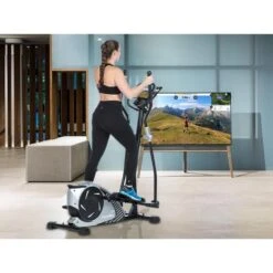 Bicicleta Elíptica - Eleganse - Fitness - Bluetooth - Pulsómetro - Gris -Fitness Tienda bicicleta eliptica eleganse fitness bluetooth pulsometro gris 2