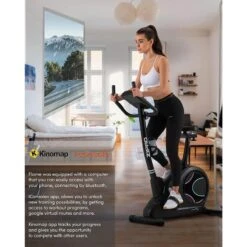 Bicicleta Estática Electromagnético Zipro Flame WM IConsole+ -Fitness Tienda bicicleta estatica electromagnetico zipro flame wm iconsole 4