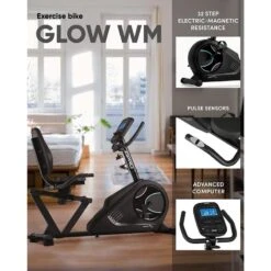 Bicicleta Estática Electromagnético Zipro Glow WM IConsole+ -Fitness Tienda bicicleta estatica electromagnetico zipro glow wm iconsole 2