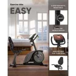 Bicicleta Estática Magnética Zipro Easy -Fitness Tienda bicicleta estatica magnetica zipro easy 2