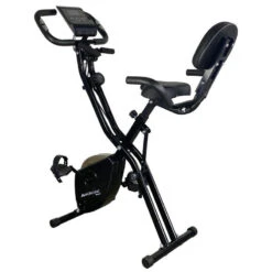 Bicicleta Estática Plegable 8 Niveles Pantalla LCD Ajustable EVEREST Mobiclinic