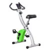 Bicicleta Estática Plegable Y Ajustable HOMCOM 86x47x112 Cm Verde -Fitness Tienda bicicleta estatica plegable y ajustable homcom 86x47x112 cm verde
