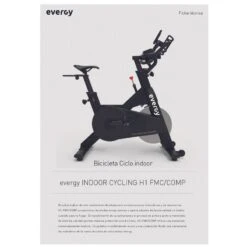 BICICLETA ESTÁTICA SPINING INDOOR H1 -Fitness Tienda bicicleta estatica spining indoor h1 2