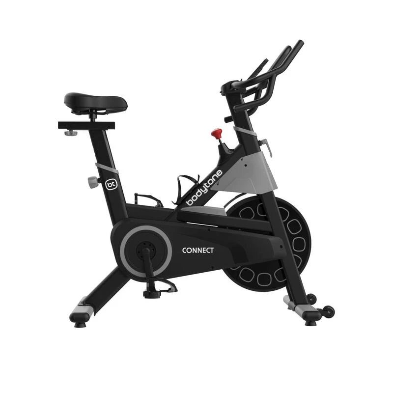 Bicicleta Indoor Spinning Bodytone Conectada Gris Rueda Inercia 16kg 3 Bicicleta Indoor Spinning Bodytone Conectada Gris Rueda Inercia 16kg