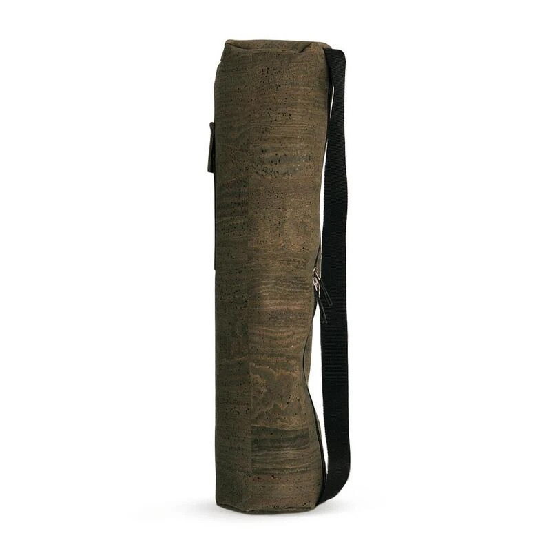 BOLSA DE YOGA EN CUERO DE CORCHO VERDE 2 BOLSA DE YOGA EN CUERO DE CORCHO VERDE