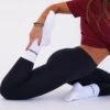Calcetines Atletismo Sostenible Algodón Mujer Fitplanet Blanco 1 Calcetines Atletismo Sostenible Algodón Mujer Fitplanet Blanco -Fitness Tienda calcetines atletismo sostenible algodon mujer fitplanet blanco
