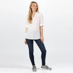 Regatta Camisa Maelie Para Mujer Blanco -Fitness Tienda camisa maelie para mujer blanco 2