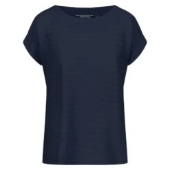 Regatta Camiseta Adine De Rayas Para Mujer Rojo Real -Fitness Tienda camiseta adine de rayas para mujer marino