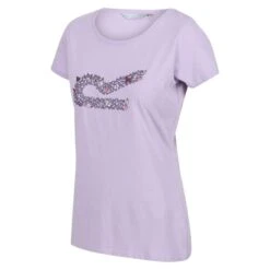 Regatta Camiseta Breezed II Mariposas Para Mujer Lila Pastel -Fitness Tienda camiseta breezed ii mariposas para mujer lila pastel 2