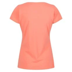 Regatta Camiseta Breezed II Para Mujer Coral Fusión -Fitness Tienda camiseta breezed ii para mujer coral fusion 1