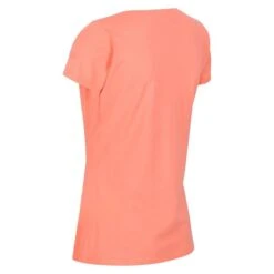 Regatta Camiseta Breezed II Para Mujer Coral Fusión -Fitness Tienda camiseta breezed ii para mujer coral fusion 2