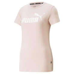 Camiseta Con Logotipo Mujer Essentials Slim PUMA -Fitness Tienda camiseta con logotipo mujer essentials slim puma 5
