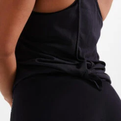 Camiseta Crosstraining Musculación Sin Mangas Tirantes Mujer Negro -Fitness Tienda camiseta crosstraining musculacion sin mangas tirantes mujer negro 4