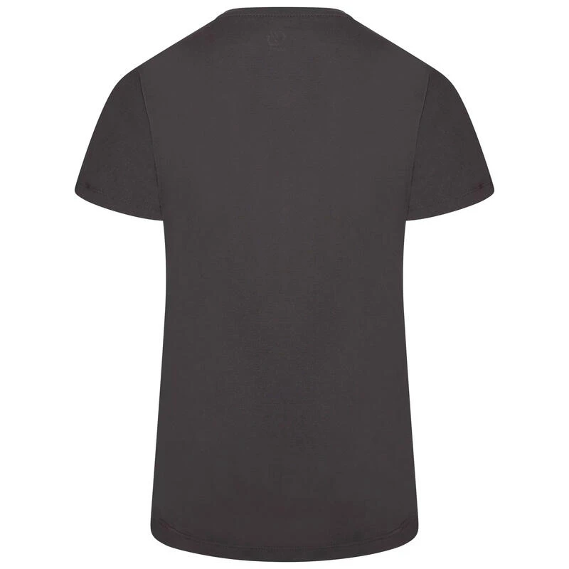 Dare 2b Camiseta Crystallize Hojas Para Mujer Gris Carbón 4 Dare 2b Camiseta Crystallize Hojas Para Mujer Gris Carbón - Imagen 2