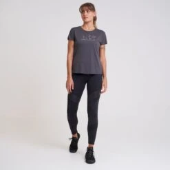 Dare 2b Camiseta Crystallize Hojas Para Mujer Gris Carbón 10 Dare 2b Camiseta Crystallize Hojas Para Mujer Gris Carbón -Fitness Tienda camiseta crystallize hojas para mujer gris carbon 3