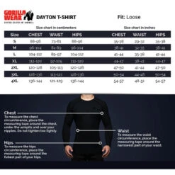 Gorilla Wear Camiseta De Manga Corta - Dayton -Fitness Tienda camiseta de manga corta dayton 4