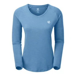 Dare 2b Camiseta Discern De Manga Larga Para Mujer Bluestone -Fitness Tienda camiseta discern de manga larga para mujer bluestone 1