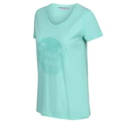 Regatta Camiseta Filandra IV Para Mujer Verde Hielo -Fitness Tienda camiseta filandra iv para mujer verde hielo 2
