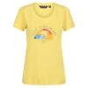 Regatta Camiseta Filandra VI Atardecer Para Mujer Amarillo Maíz -Fitness Tienda camiseta filandra vi atardecer para mujer amarillo maiz