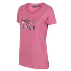 Regatta Camiseta Filandra VI Fundado Para Mujer Rosa Brezo -Fitness Tienda camiseta filandra vi fundado para mujer rosa brezo 3