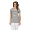 Regatta Camiseta Filandra VI Jaspeada Para Mujer Gris Plateado -Fitness Tienda camiseta filandra vi jaspeada para mujer gris plateado