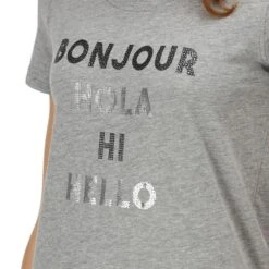 Regatta Camiseta Filandra VI Jaspeada Para Mujer Gris Plateado -Fitness Tienda camiseta filandra vi jaspeada para mujer gris plateado 2