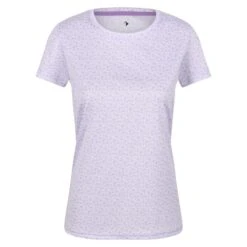 Regatta Camiseta Fingal Edition Margarita Para Mujer Lila Pastel