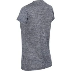 Regatta Camiseta Fingal VI Atardecer Para Mujer Marino Jaspeada -Fitness Tienda camiseta fingal vi atardecer para mujer marino jaspeada 2