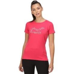 Regatta Camiseta Fingal VI Flor Para Mujer Rosa Rethink -Fitness Tienda camiseta fingal vi flor para mujer rosa rethink 2