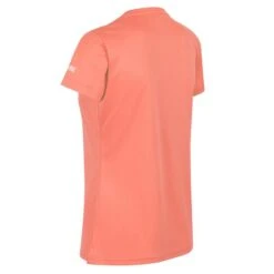 Regatta Camiseta Fingal VI Texto Para Mujer Coral Fusión -Fitness Tienda camiseta fingal vi texto para mujer coral fusion 2