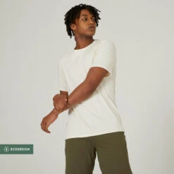 Camiseta Fitness 500 Hombre No Dye Regular -Fitness Tienda camiseta fitness 500 hombre no dye regular 2