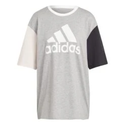 Camiseta Fitness Adidas Mujer Gris Colorblock -Fitness Tienda camiseta fitness adidas mujer gris colorblock 4