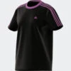Camiseta Fitness Soft Training Adidas Mujer Negro Lila -Fitness Tienda camiseta fitness soft training adidas mujer negro lila