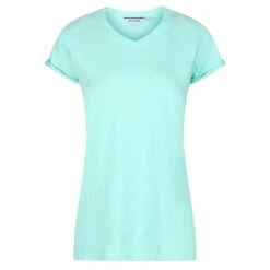Regatta Camiseta Fyadora Para Mujer Verde Hielo