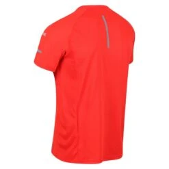 Regatta Camiseta Highton Pro Logotipo Para Hombre Rojo Fuego -Fitness Tienda camiseta highton pro logotipo para hombre rojo fuego 2