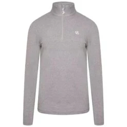 Regatta Camiseta Interior Deportiva De Jaspeada Para Mujer Gris Ceniza Jaspeada