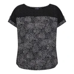 Regatta Camiseta Jaida Abstracto Para Mujer Negro