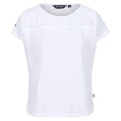 Regatta Camiseta Jaida Para Mujer Lila Pastel -Fitness Tienda camiseta jaida para mujer blanco