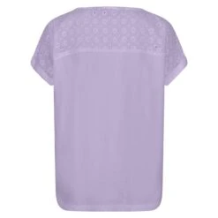 Regatta Camiseta Jaida Para Mujer Lila Pastel -Fitness Tienda camiseta jaida para mujer lila pastel 1